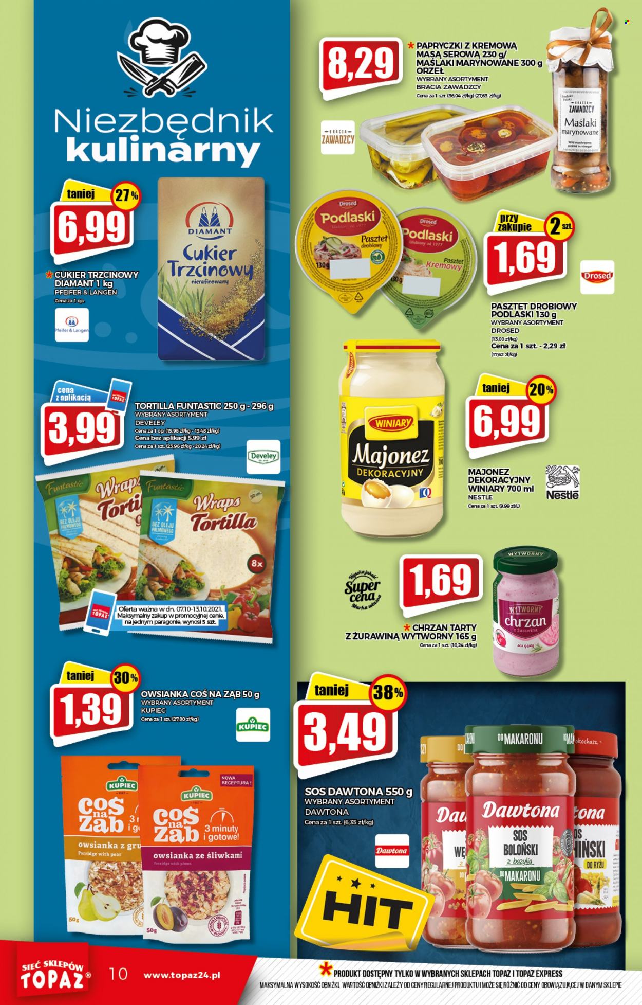 Gazetka Topaz - 7.10.2021 - 13.10.2021. Strona 10