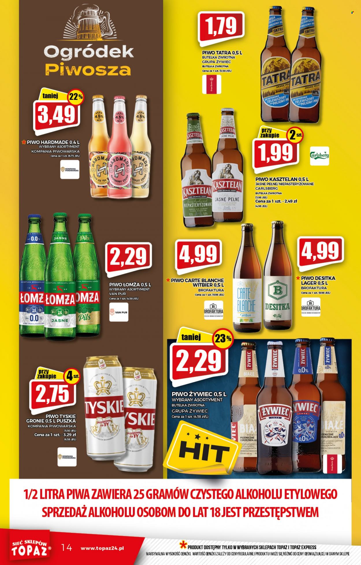 Gazetka Topaz - 7.10.2021 - 13.10.2021. Strona 14