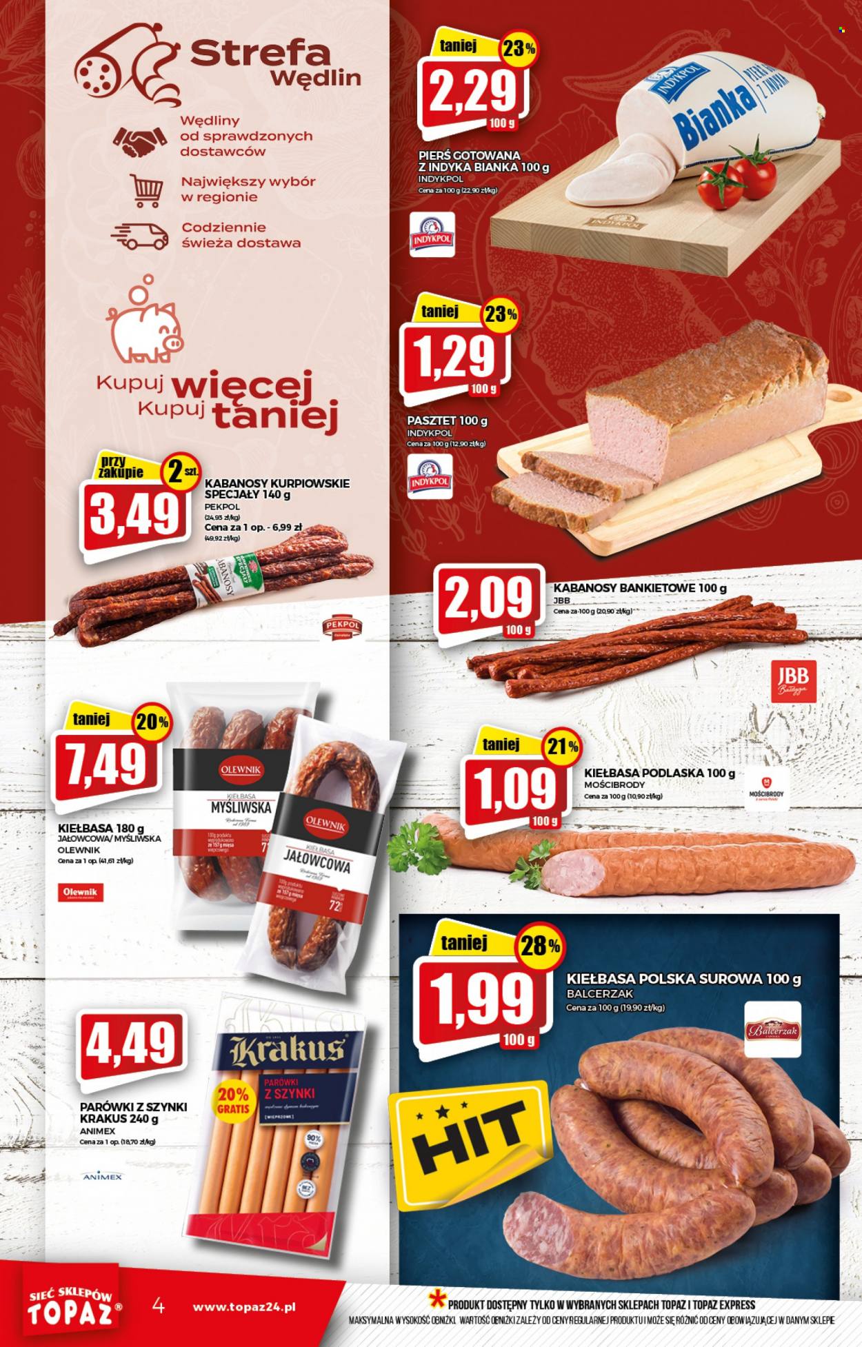 Gazetka Topaz - 7.10.2021 - 13.10.2021. Strona 4