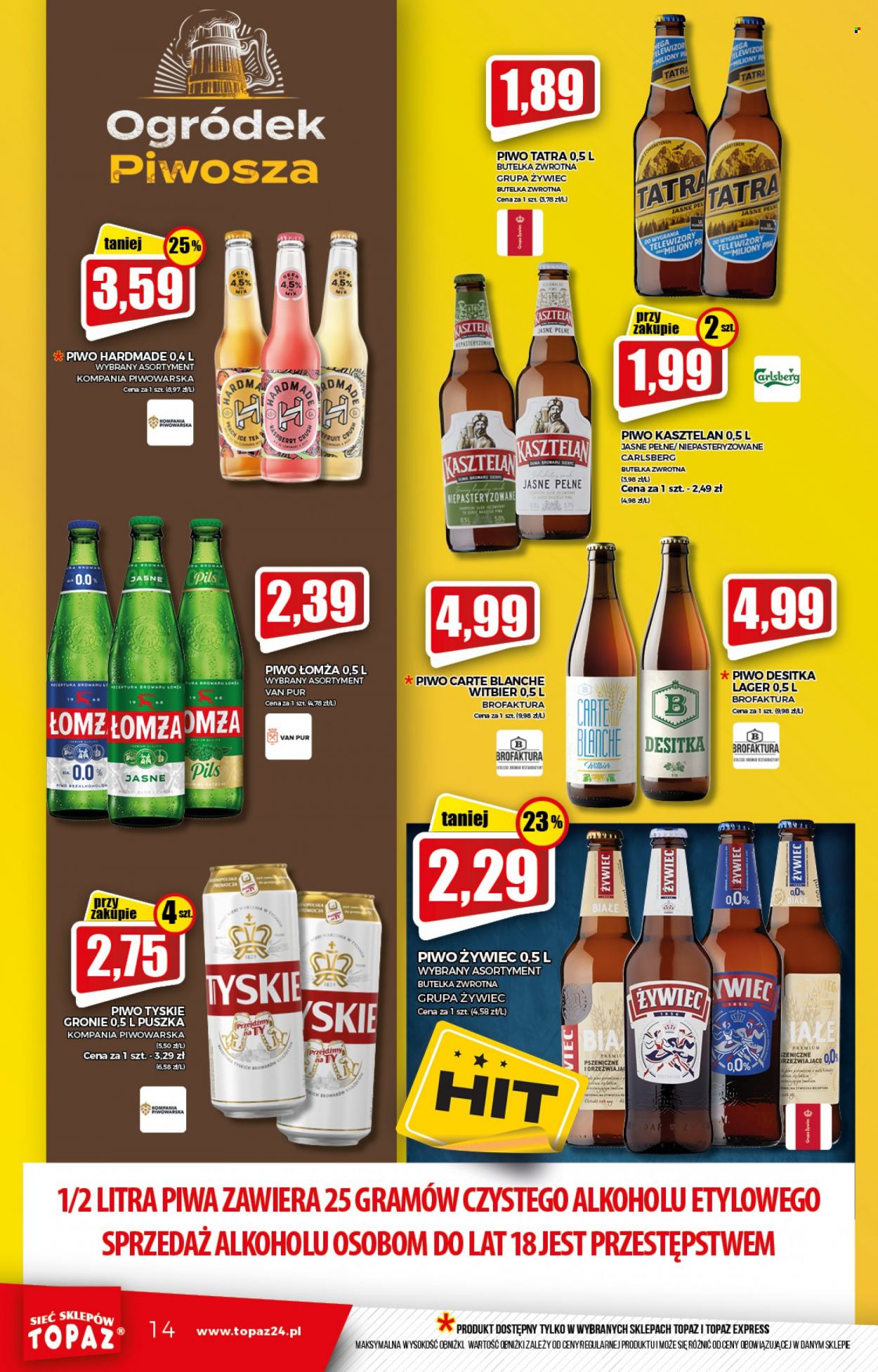 Gazetka Topaz - 7.10.2021 - 13.10.2021. Strona 14