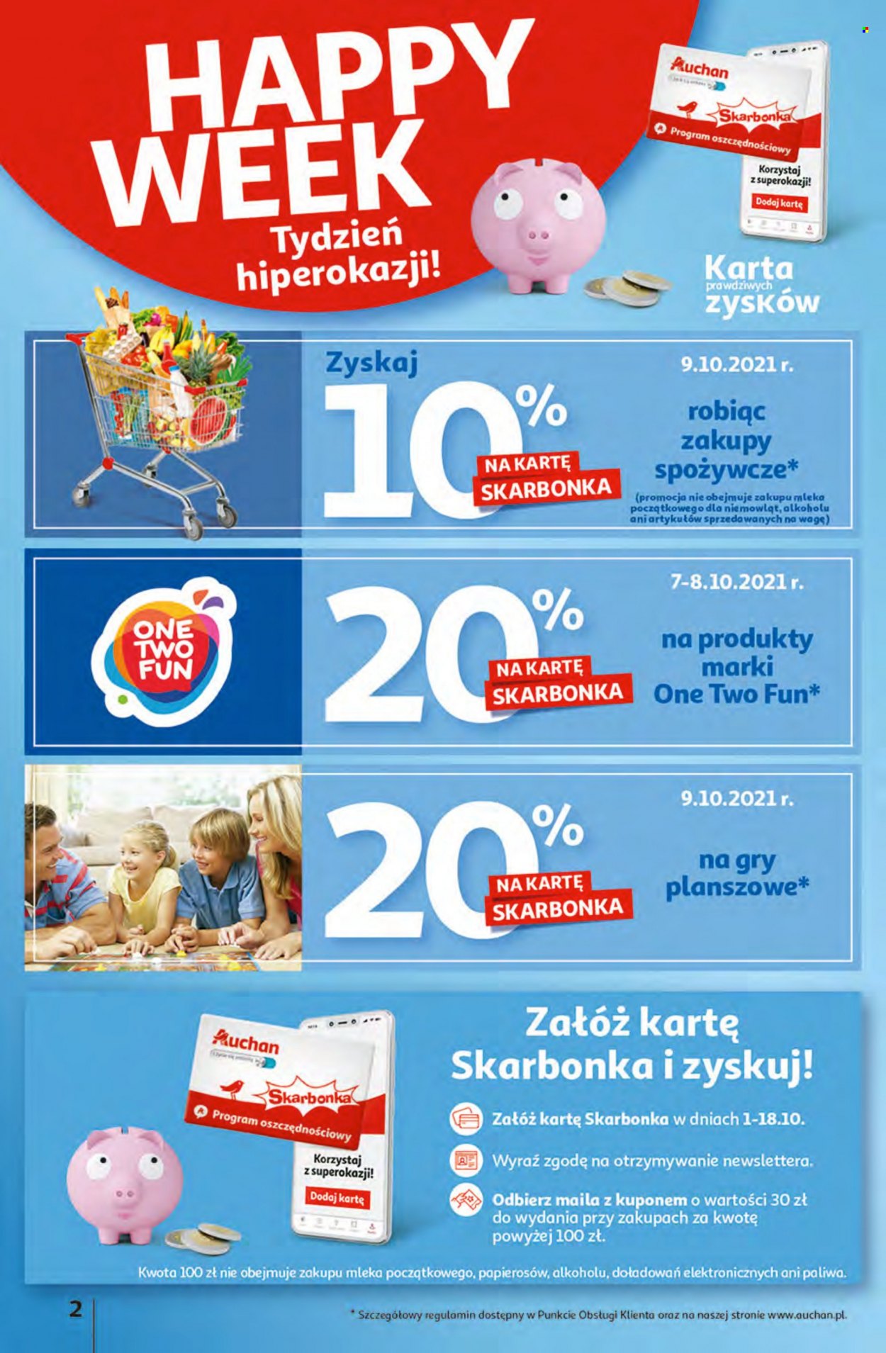 Gazetka Auchan - 7.10.2021 - 13.10.2021. Strona 2