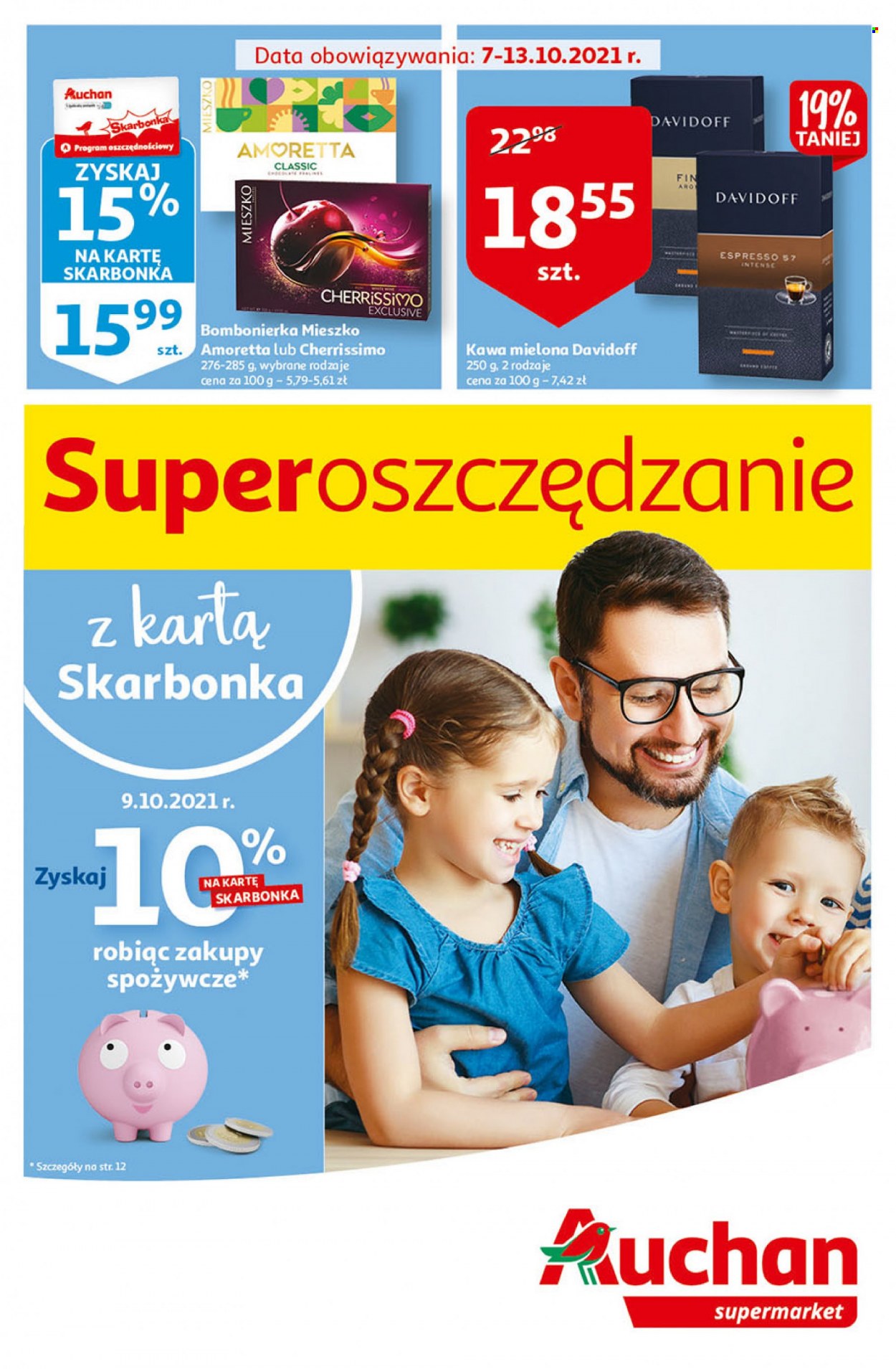 Gazetka Auchan - 7.10.2021 - 13.10.2021. Strona 1