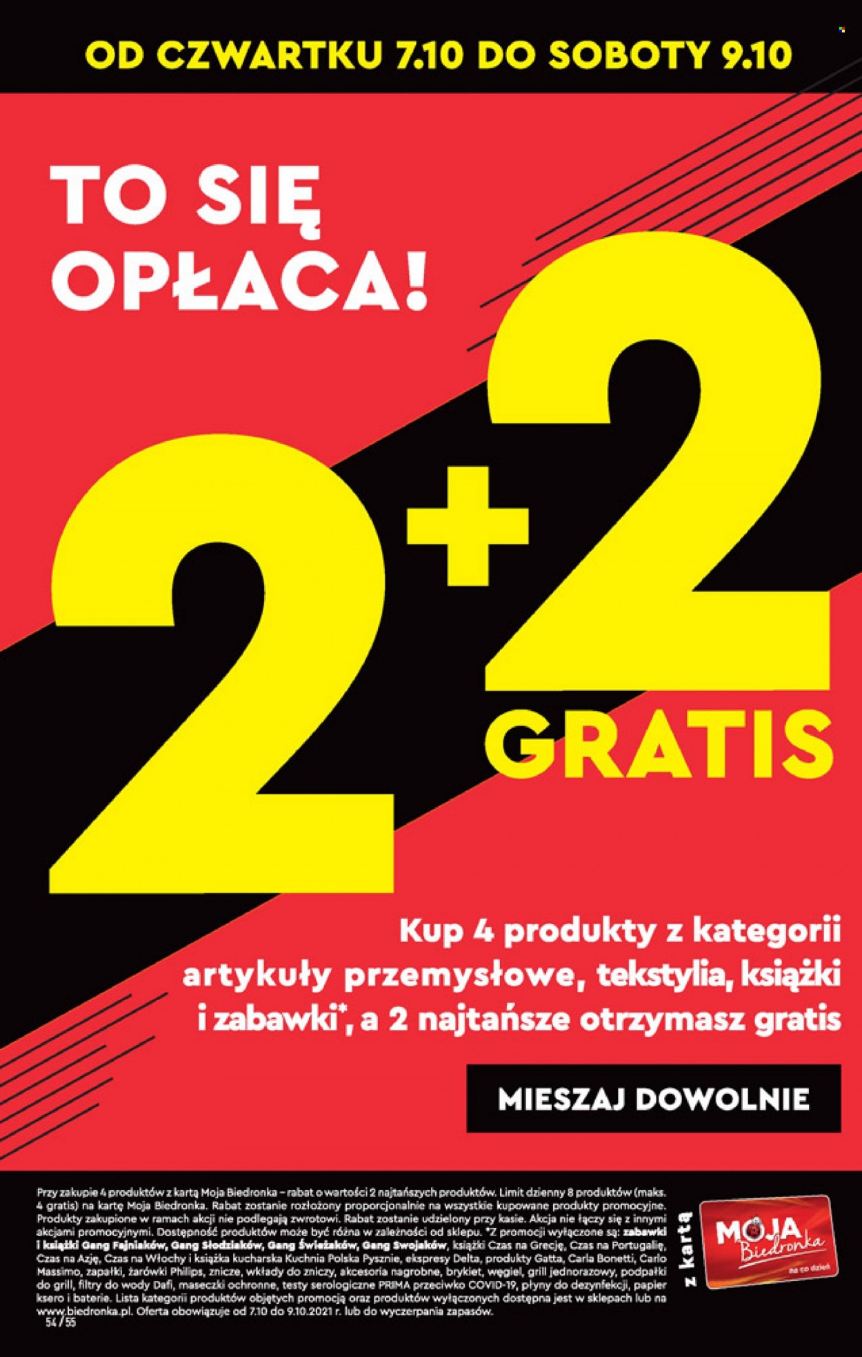 Gazetka Biedronka - 7.10.2021 - 13.10.2021. Strona 54