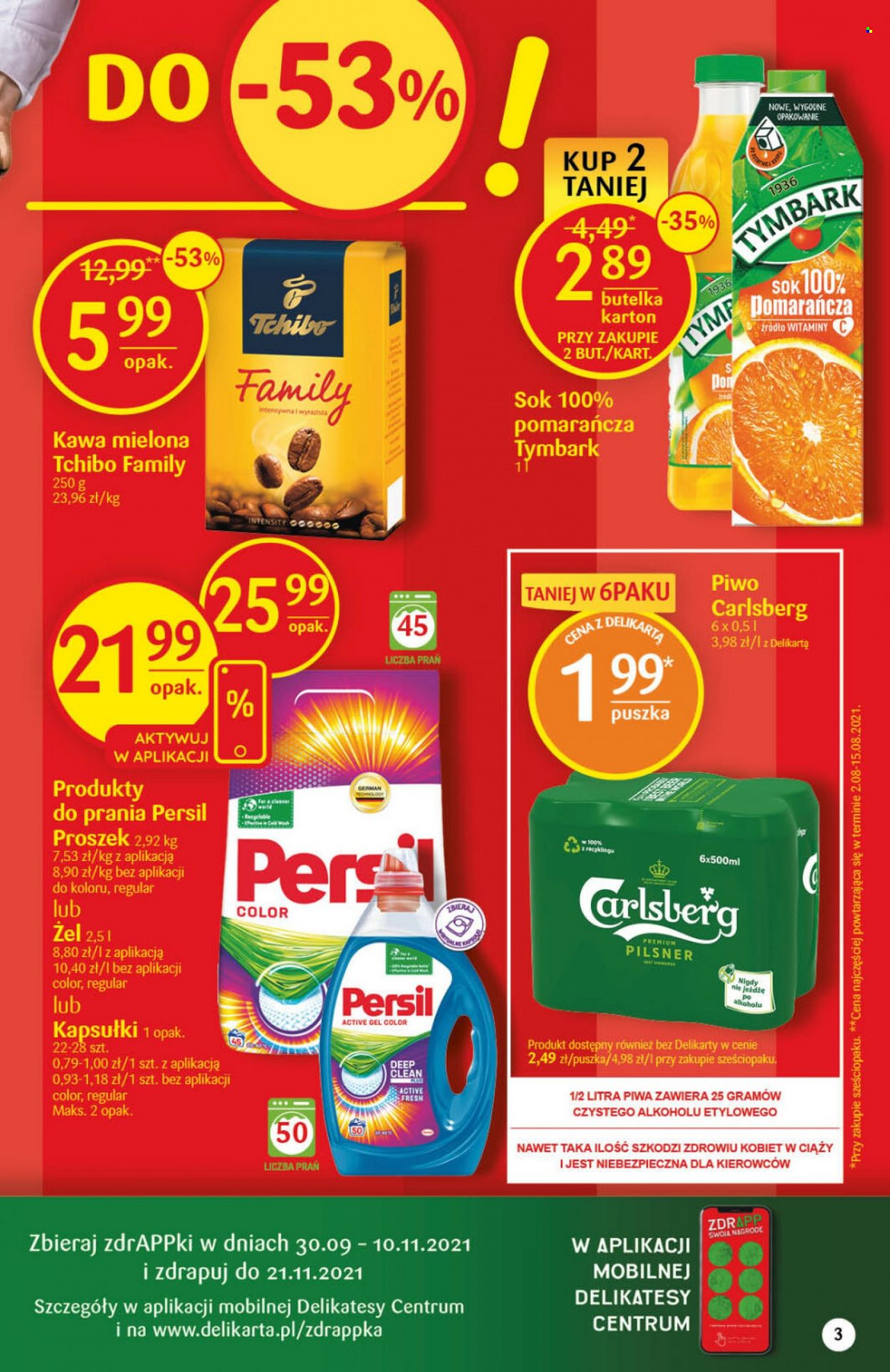 Gazetka Delikatesy Centrum - 7.10.2021 - 13.10.2021. Strona 3