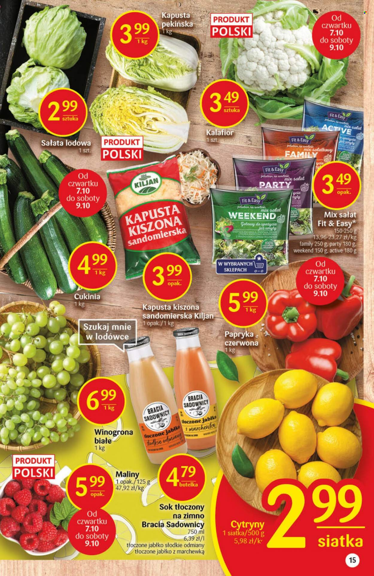Gazetka Delikatesy Centrum - 7.10.2021 - 13.10.2021. Strona 15