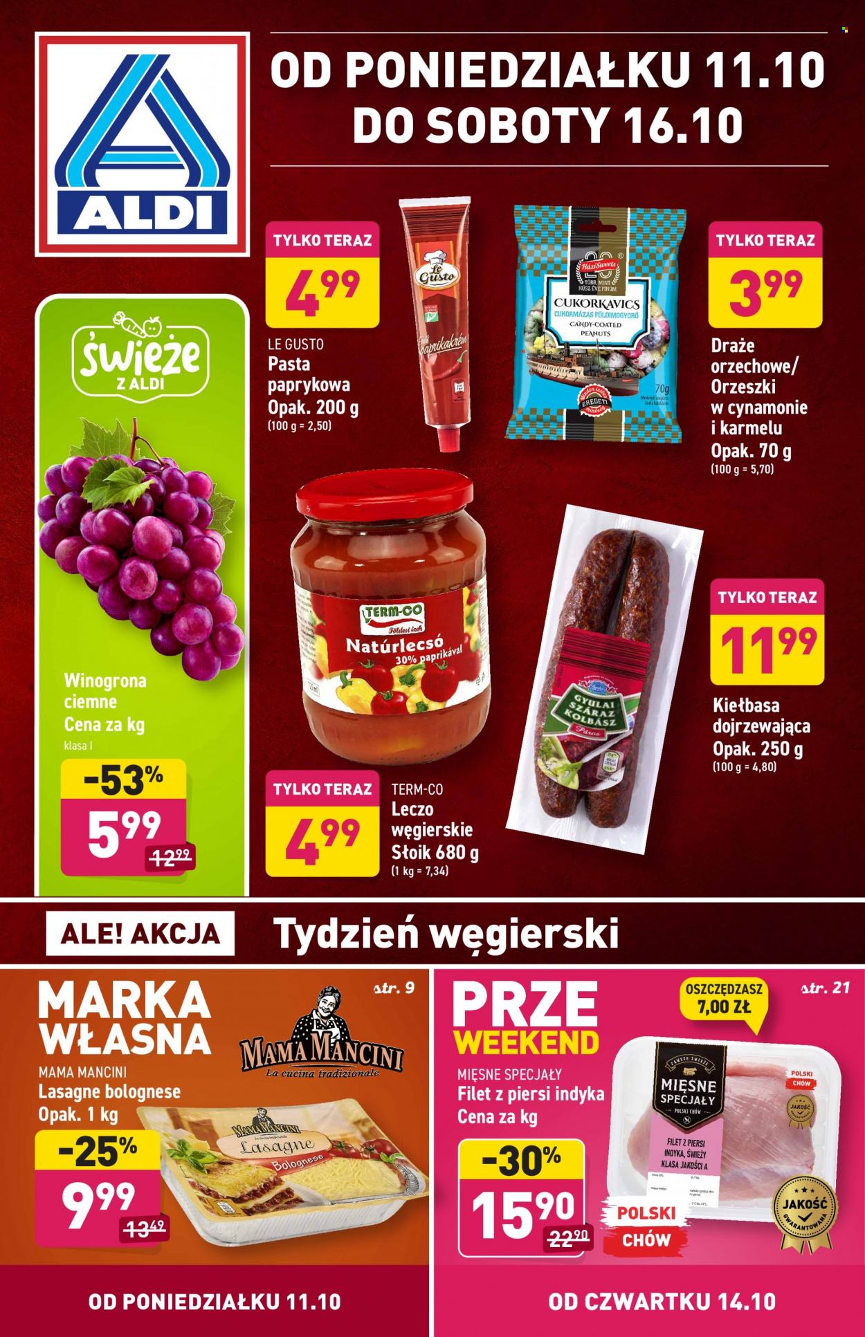 Gazetka ALDI - 11.10.2021 - 16.10.2021. Strona 1