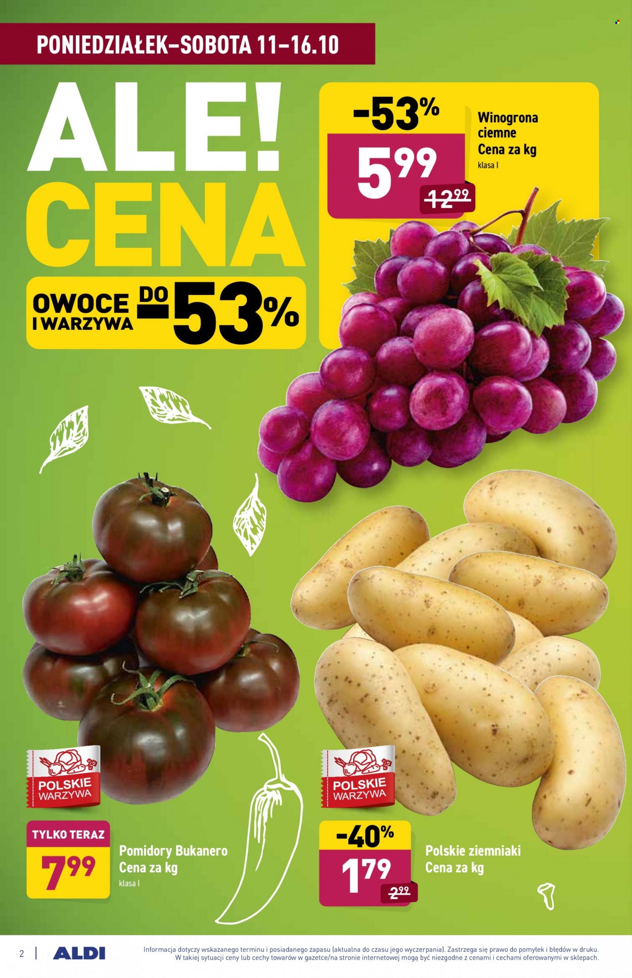 Gazetka ALDI - 11.10.2021 - 16.10.2021. Strona 2