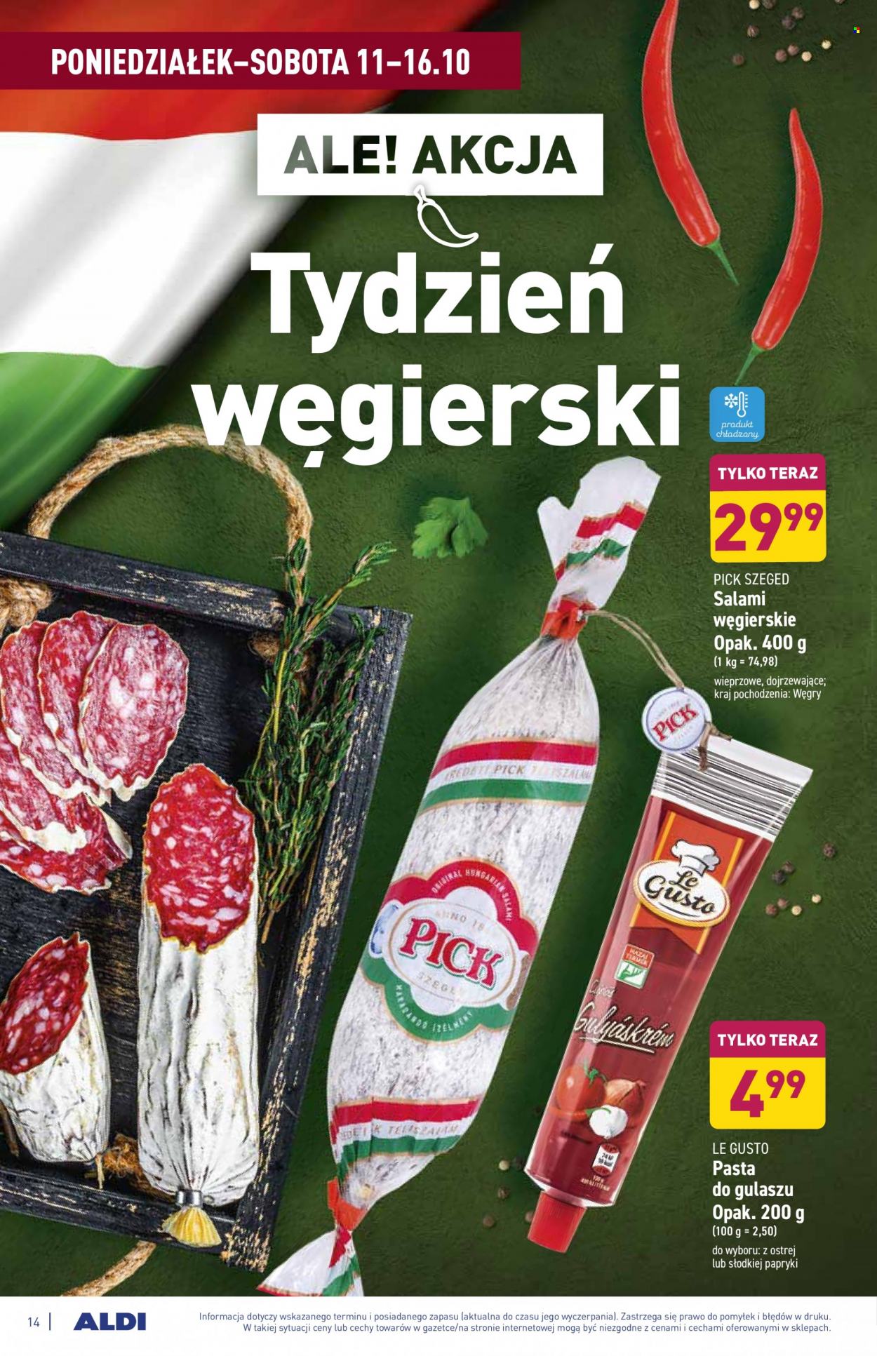 Gazetka ALDI - 11.10.2021 - 16.10.2021. Strona 14