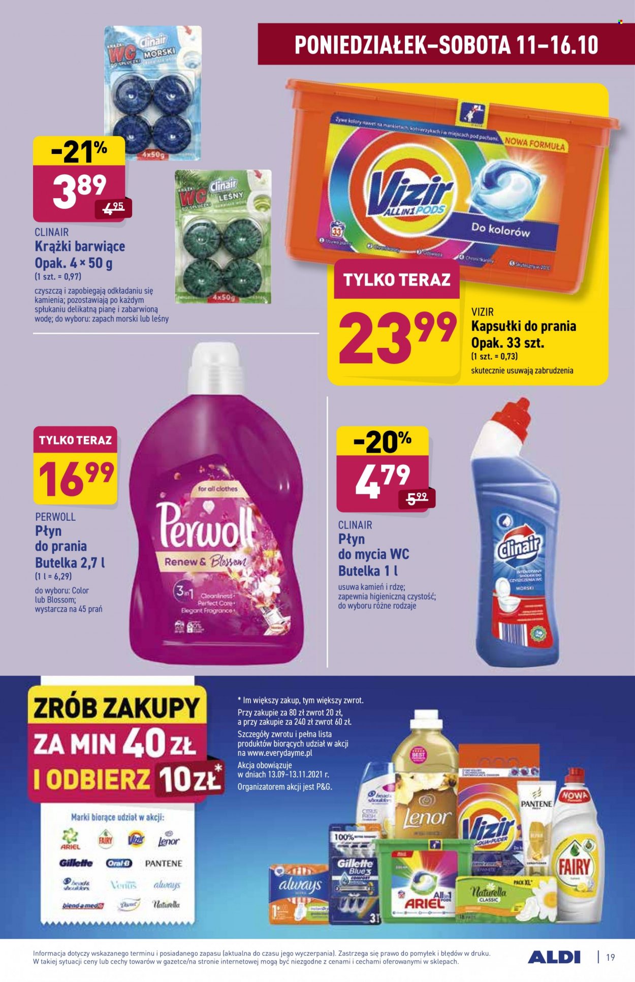 Gazetka ALDI - 11.10.2021 - 16.10.2021. Strona 19