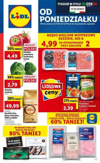 Gazetka Lidl - 11.10.2021 - 13.10.2021.