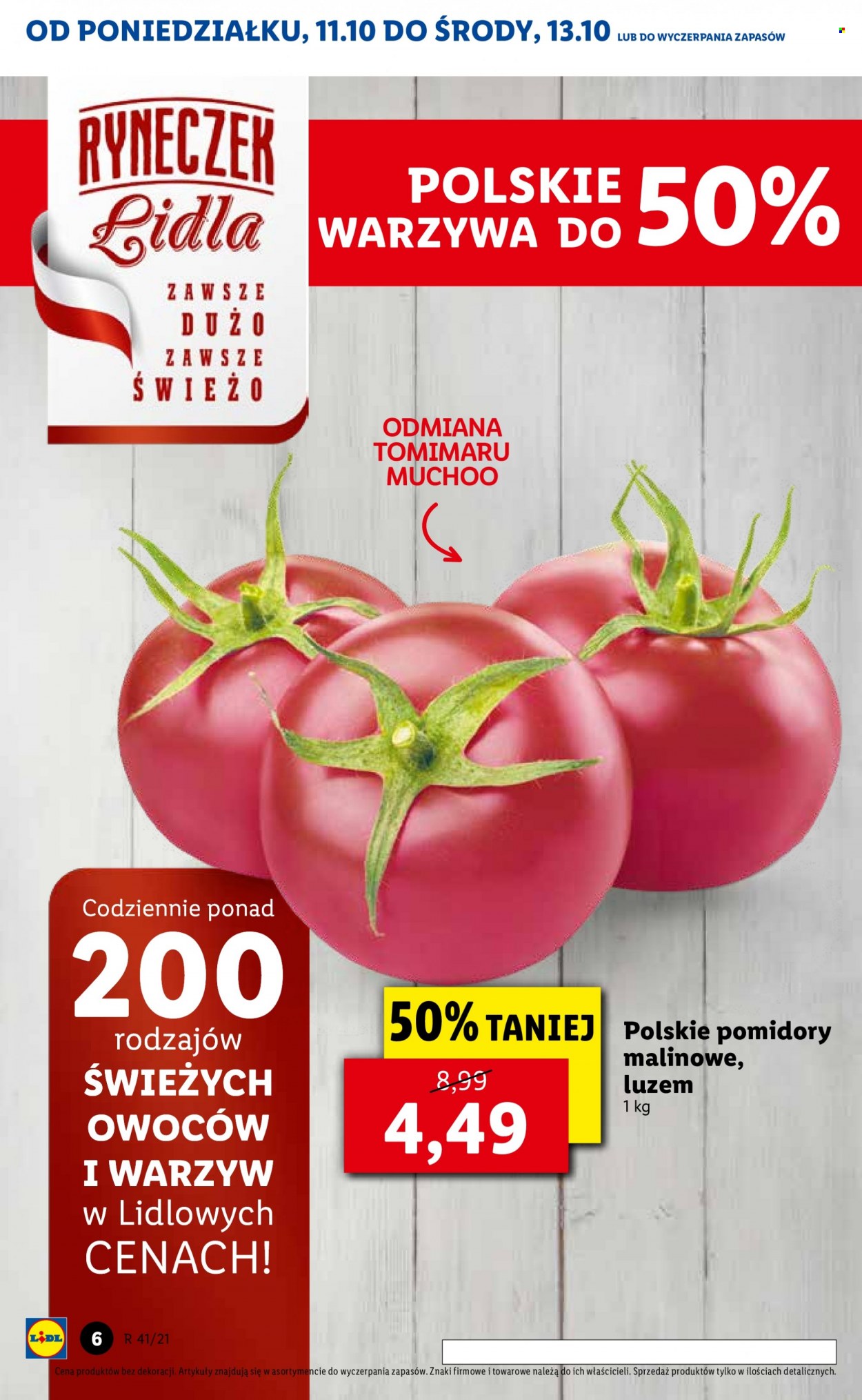 Gazetka Lidl - 11.10.2021 - 13.10.2021. Strona 6