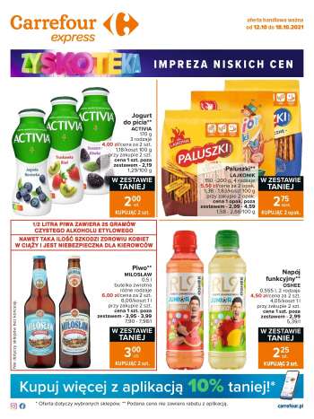 Gazetka Carrefour Express - 12.10.2021 - 18.10.2021.