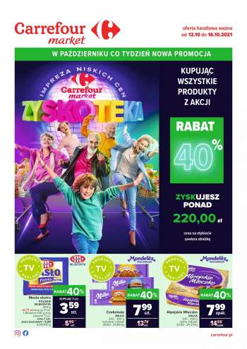 Gazetka Carrefour Market - 12.10.2021 - 16.10.2021.