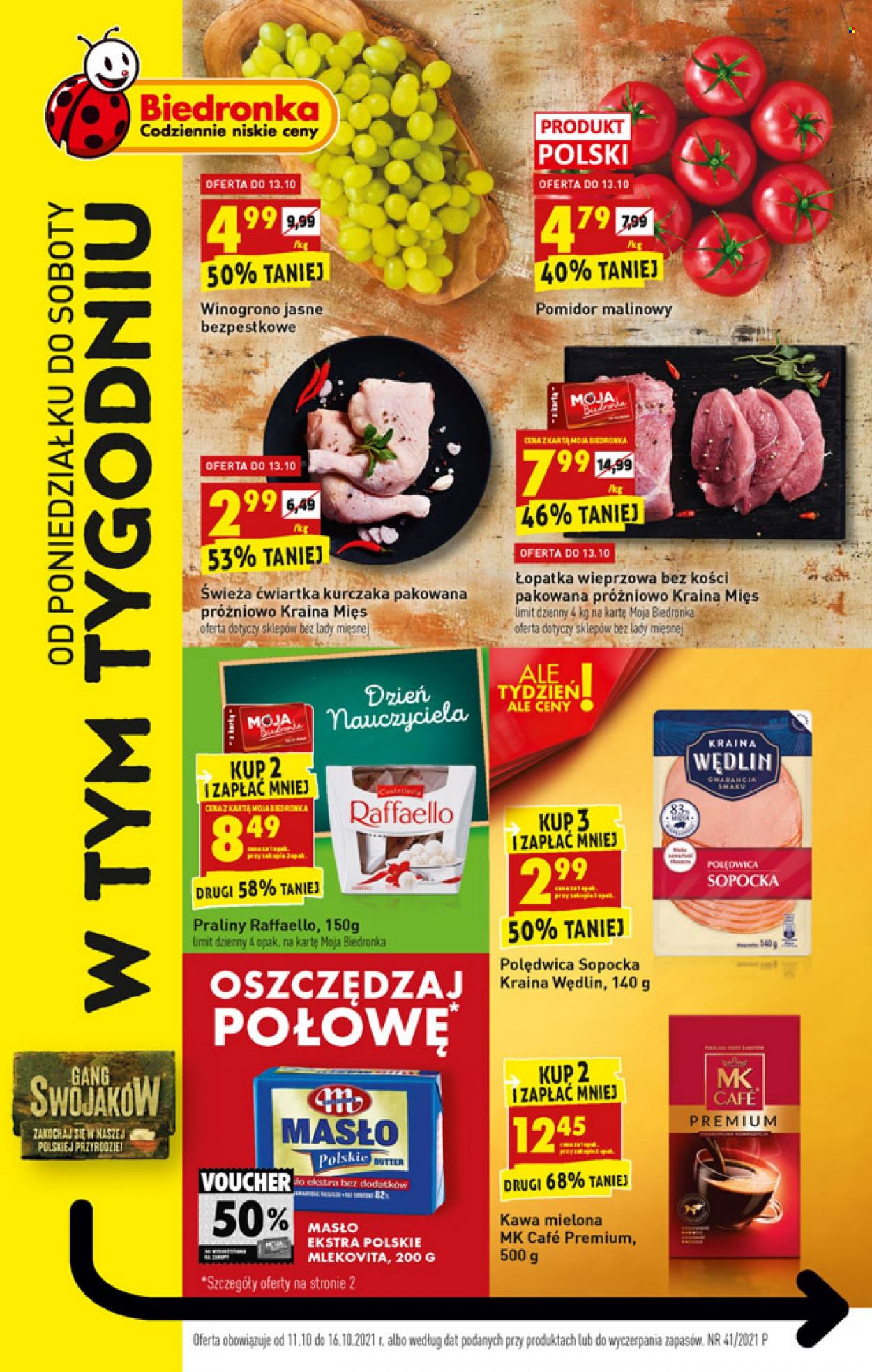 Gazetka Biedronka - 11.10.2021 - 16.10.2021. Strona 1