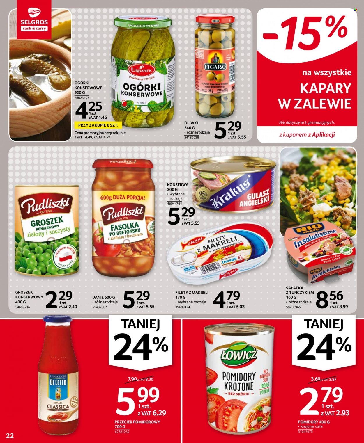 Gazetka Selgros - 14.10.2021 - 27.10.2021. Strona 22