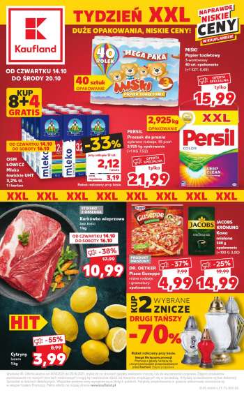Gazetka Kaufland - 14.10.2021 - 20.10.2021.