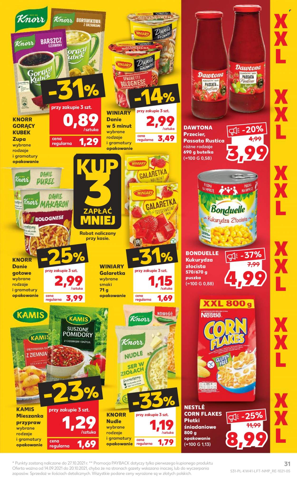 Gazetka Kaufland - 14.10.2021 - 20.10.2021. Strona 31