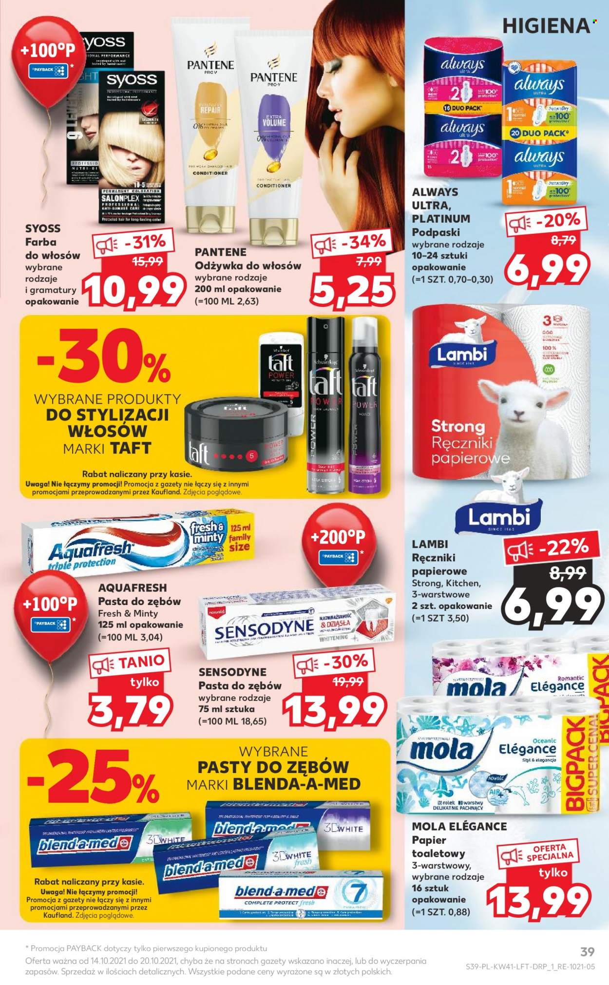 Gazetka Kaufland - 14.10.2021 - 20.10.2021. Strona 39