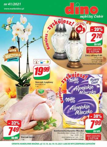 Gazetka Dino - 13.10.2021 - 19.10.2021.