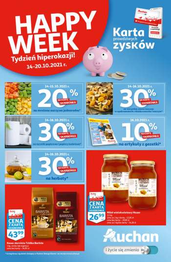 Gazetka Auchan - 14.10.2021 - 20.10.2021.