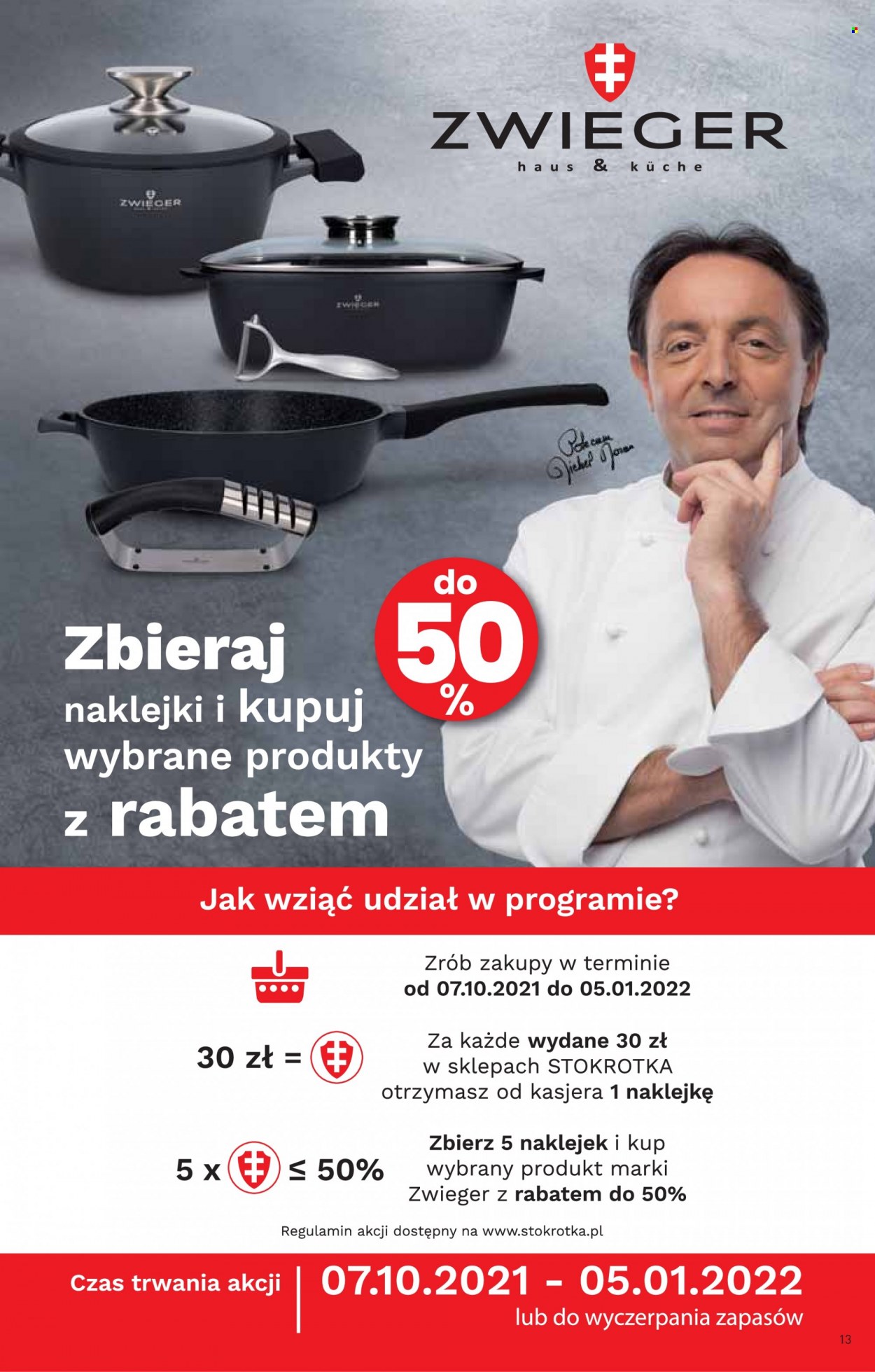 Gazetka Stokrotka Supermarket - 14.10.2021 - 20.10.2021. Strona 13