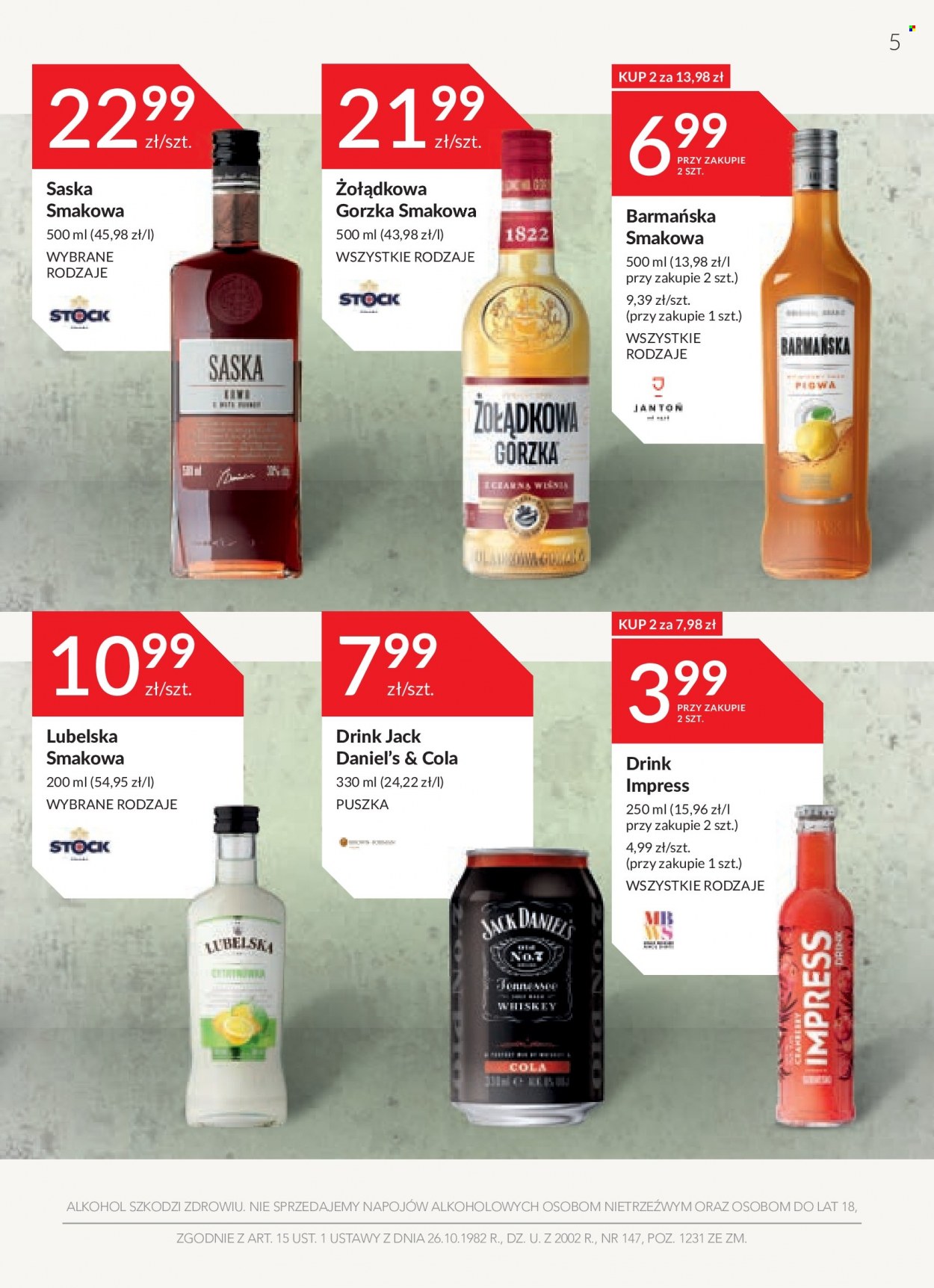 Gazetka Stokrotka Supermarket - 14.10.2021 - 9.11.2021. Strona 5