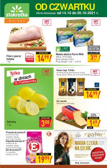 Gazetka Stokrotka Market - 14.10.2021 - 20.10.2021.