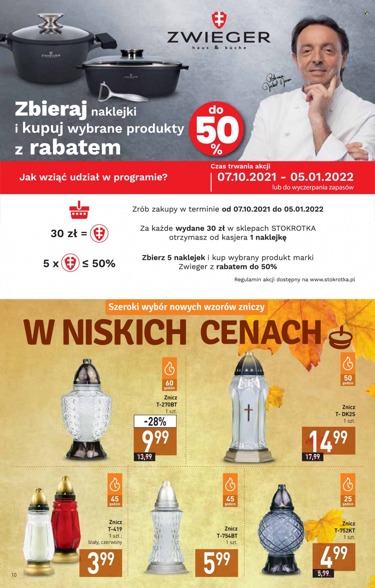 Gazetka Stokrotka Market - 14.10.2021 - 20.10.2021. Strona 10