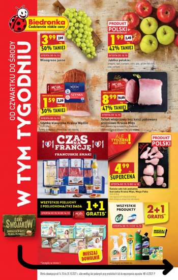 Gazetka Biedronka - 14.10.2021 - 20.10.2021.