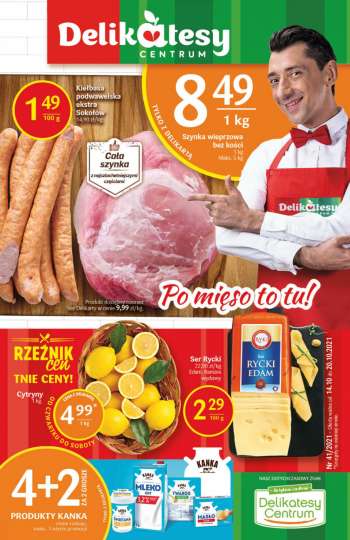 Gazetka Delikatesy Centrum - 14.10.2021 - 20.10.2021.