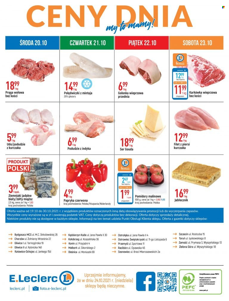 Gazetka E.Leclerc - 19.10.2021 - 30.10.2021. Strona 19