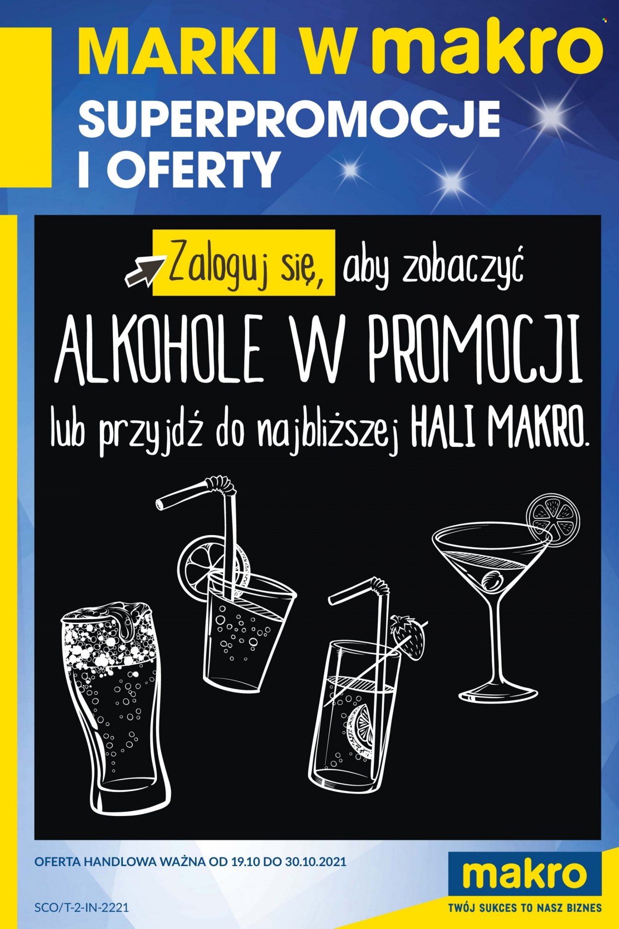 Gazetka Makro - 19.10.2021 - 30.10.2021. Strona 1