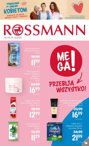 Gazetka Rossmann - 16.10.2021 - 31.10.2021.