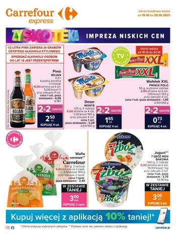 Gazetka Carrefour Express - 19.10.2021 - 25.10.2021.
