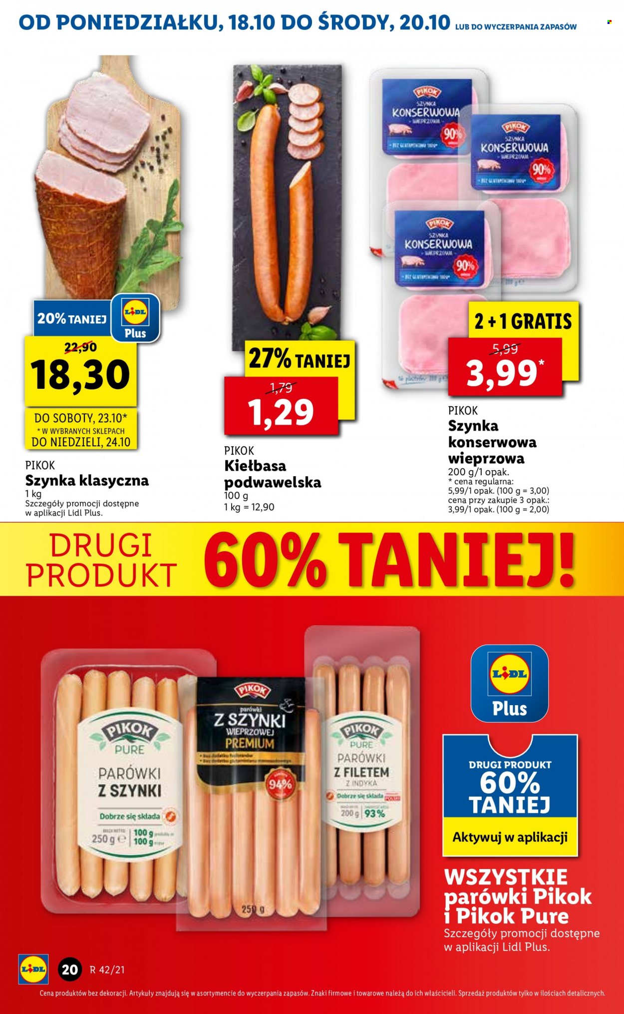 Gazetka Lidl - 18.10.2021 - 20.10.2021. Strona 20