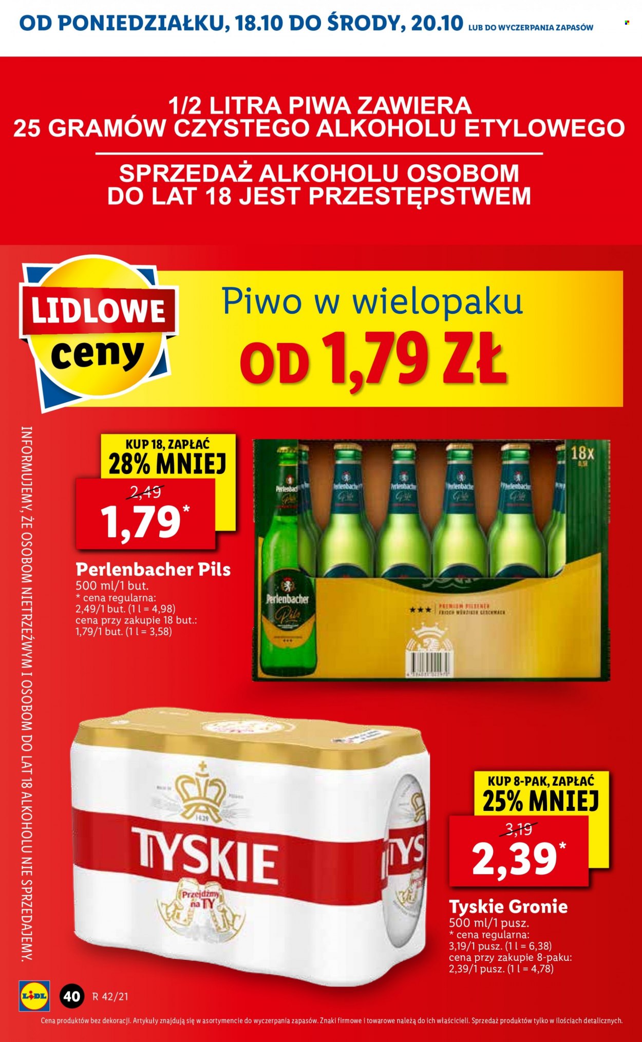Gazetka Lidl - 18.10.2021 - 20.10.2021. Strona 40