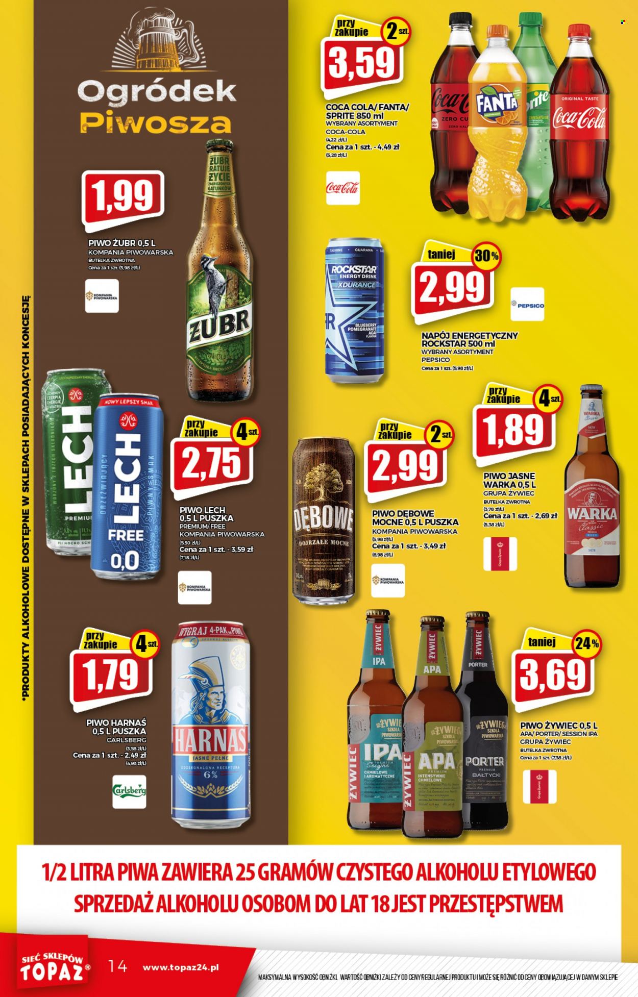 Gazetka Topaz - 16.10.2021 - 20.10.2021. Strona 14