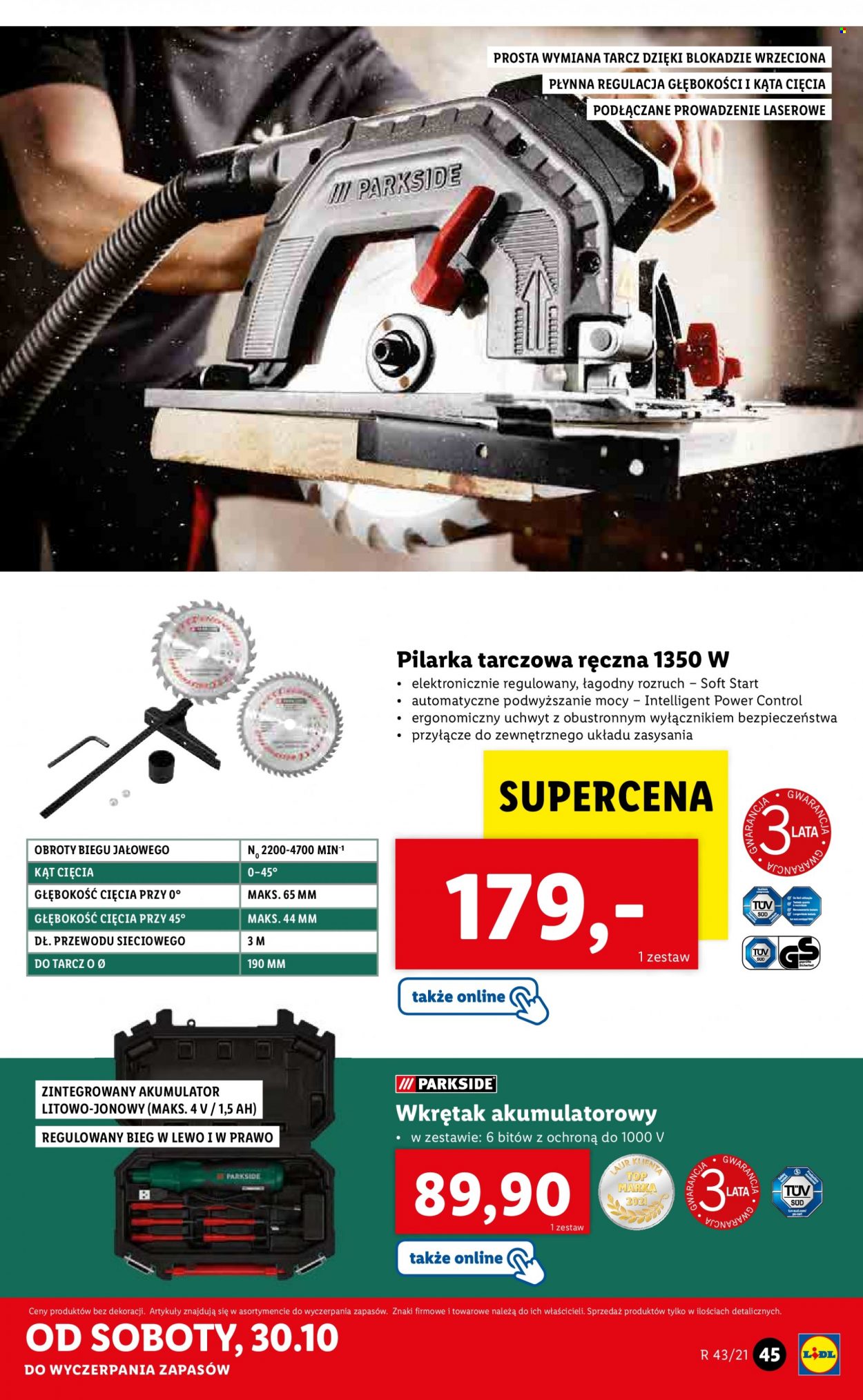 Gazetka Lidl - 25.10.2021 - 31.10.2021. Strona 45