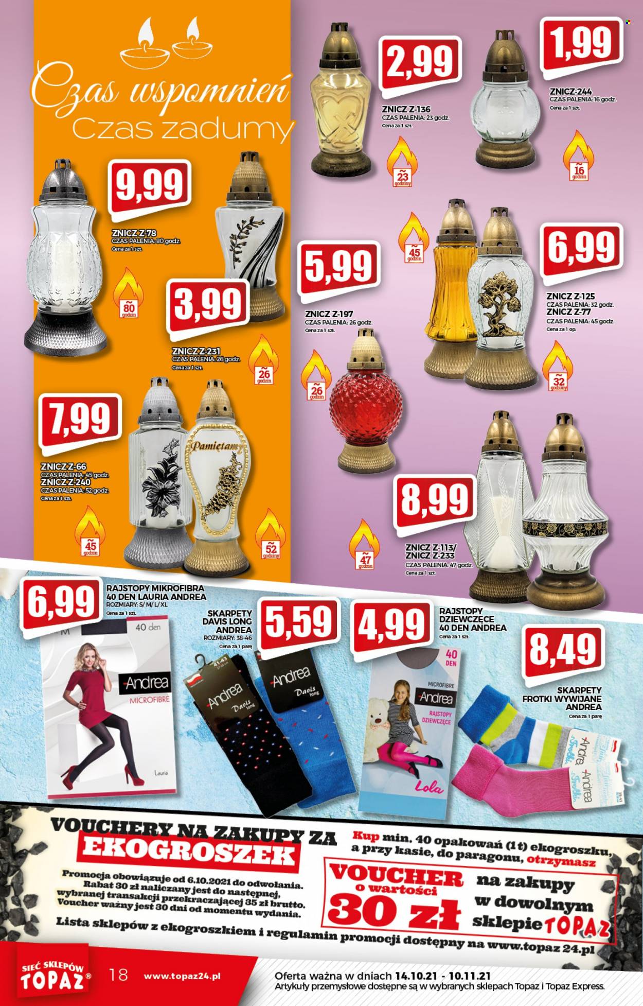 Gazetka Topaz - 21.10.2021 - 27.10.2021. Strona 18