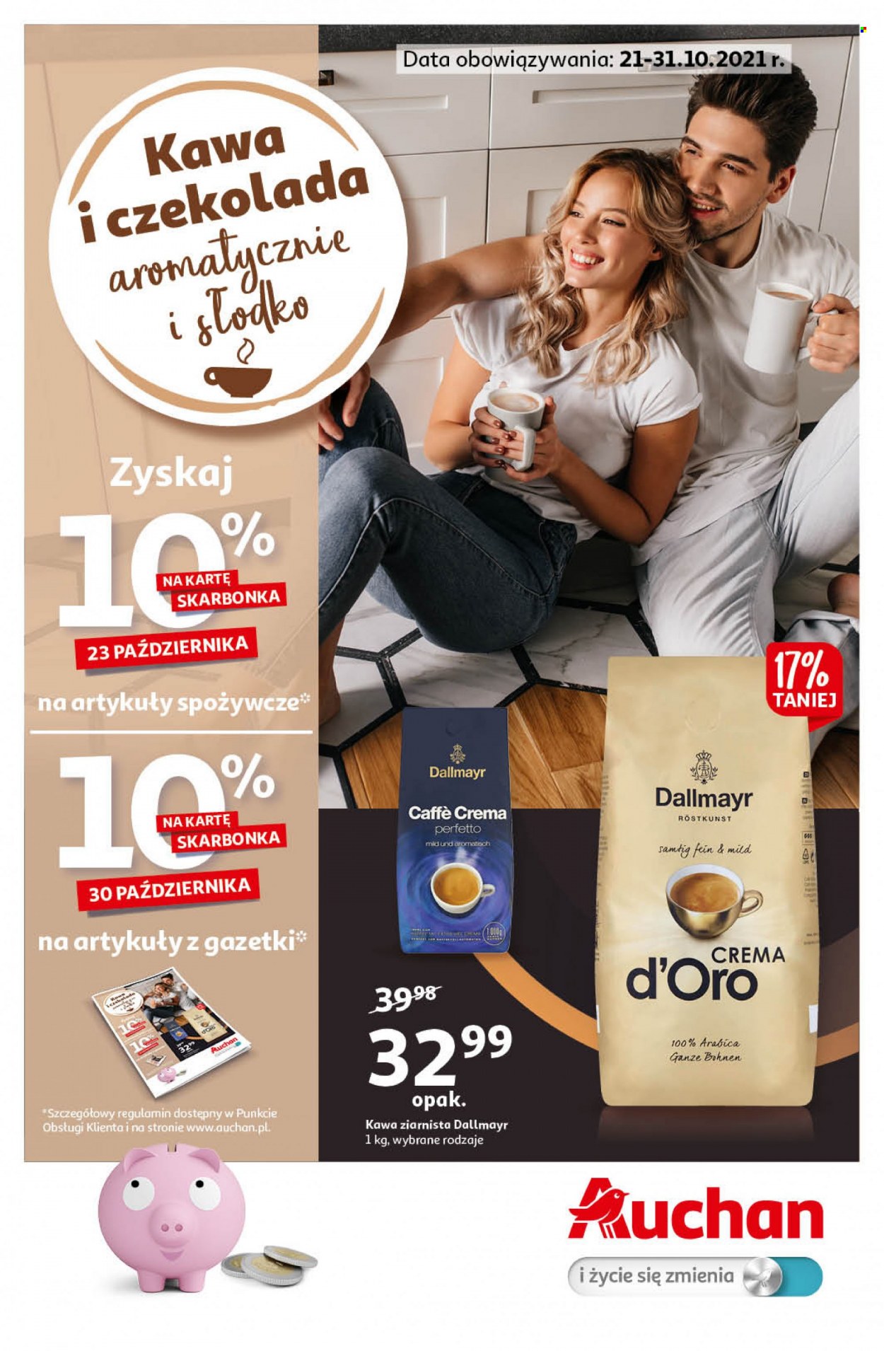Gazetka Auchan - 21.10.2021 - 31.10.2021. Strona 1