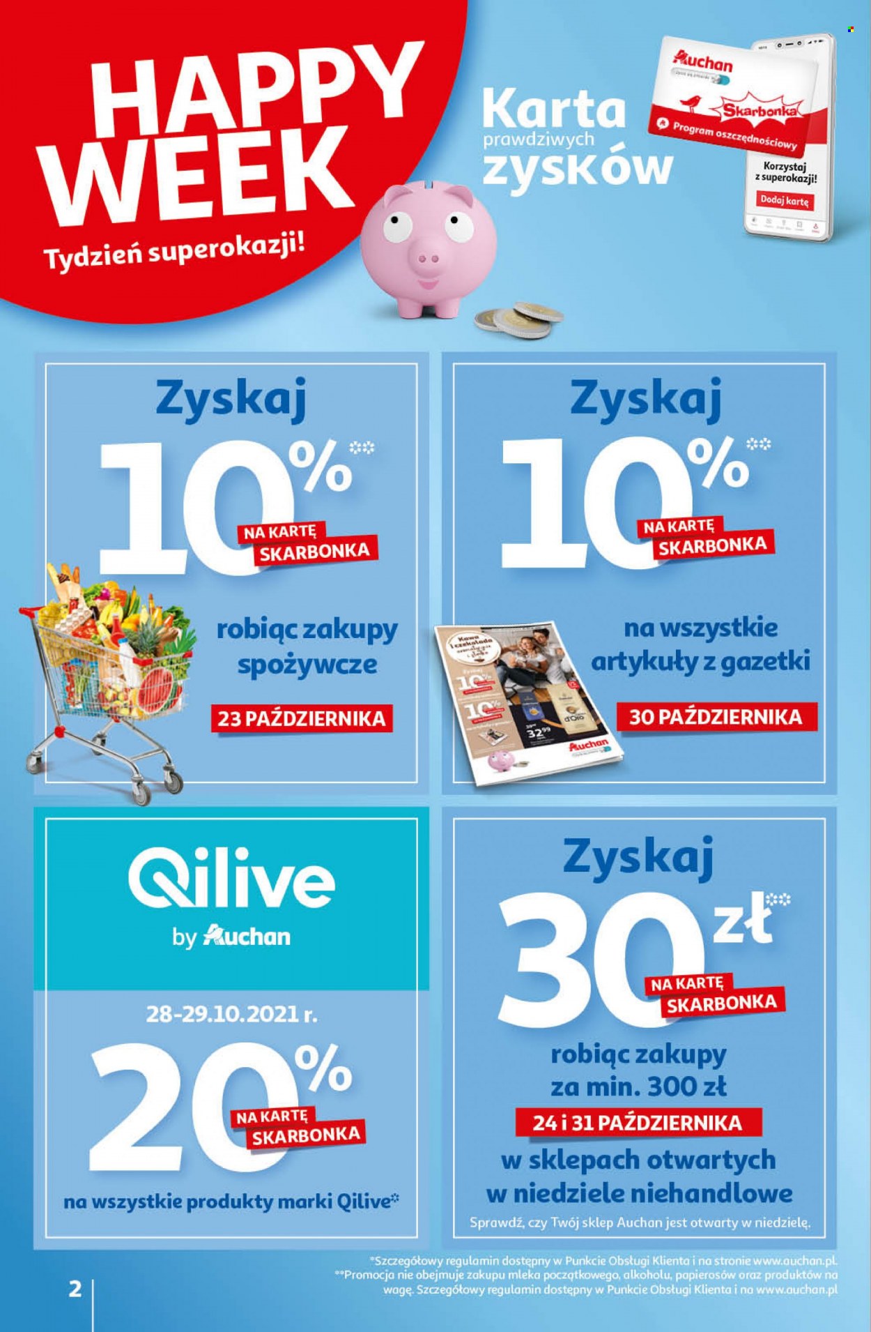 Gazetka Auchan - 21.10.2021 - 31.10.2021. Strona 2