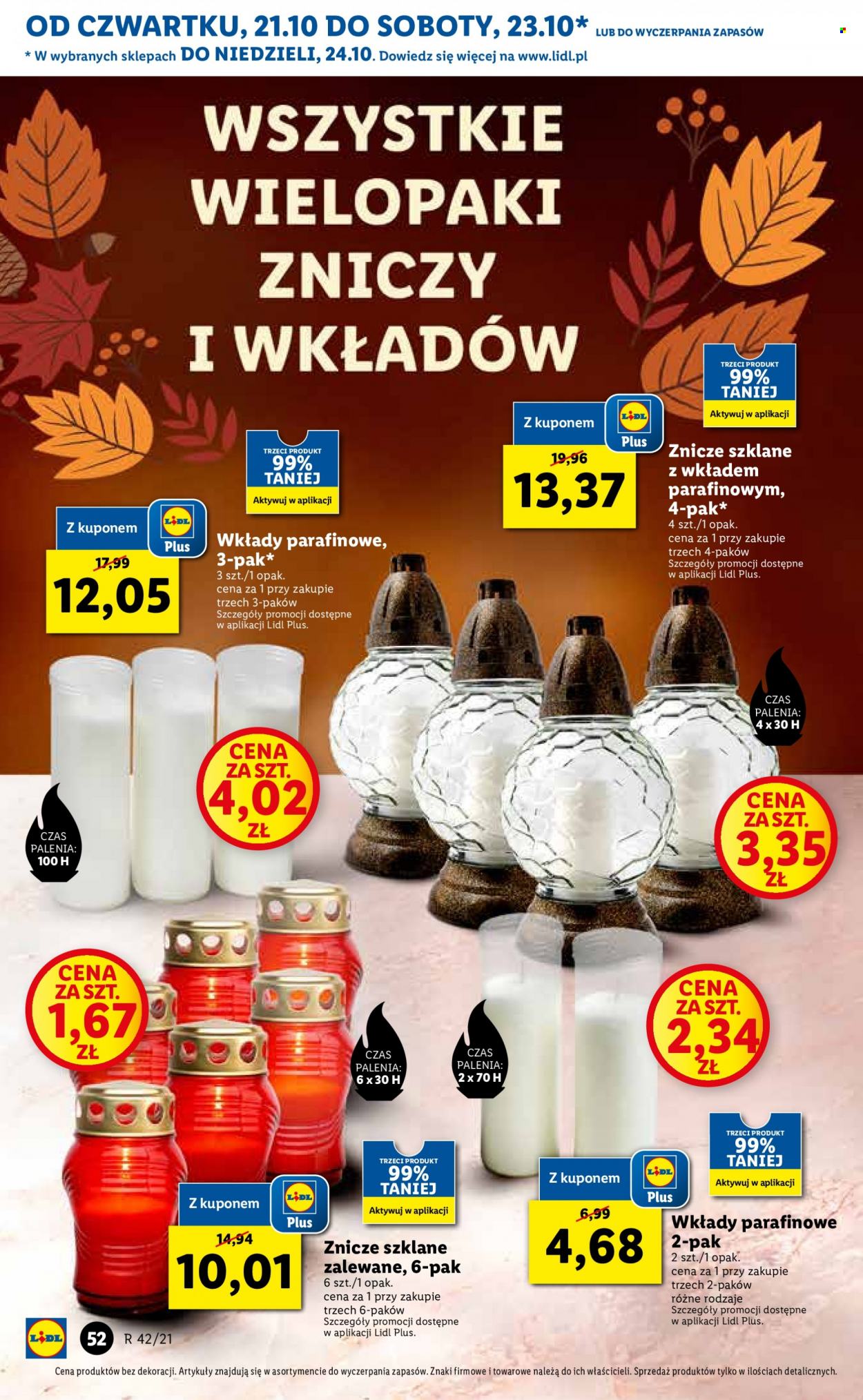 Gazetka Lidl - 21.10.2021 - 24.10.2021. Strona 52