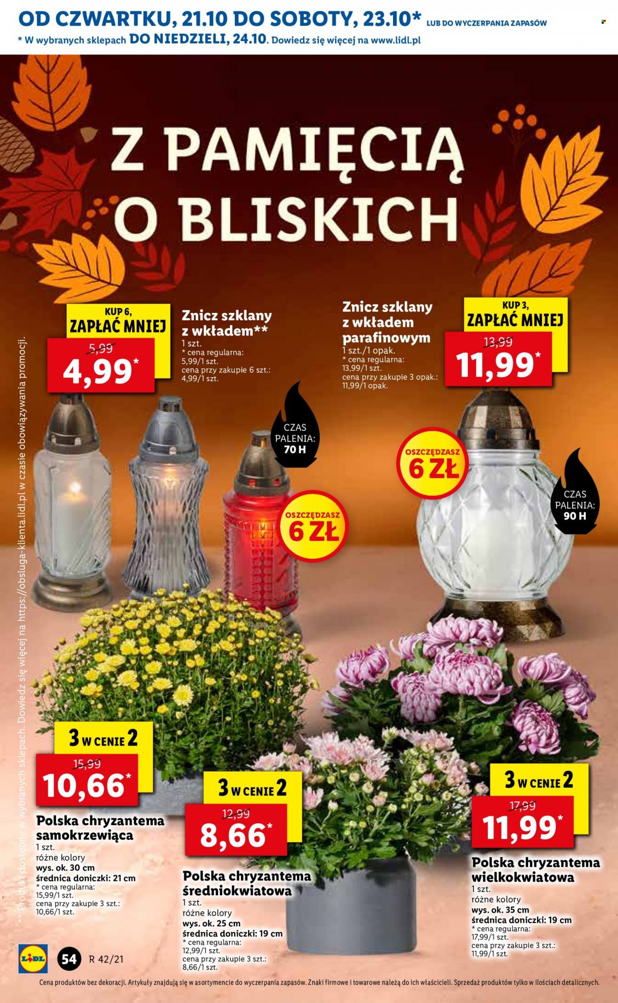 Gazetka Lidl - 21.10.2021 - 24.10.2021. Strona 54