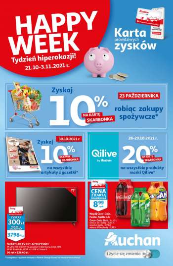 Gazetka Auchan - 21.10.2021 - 3.11.2021.