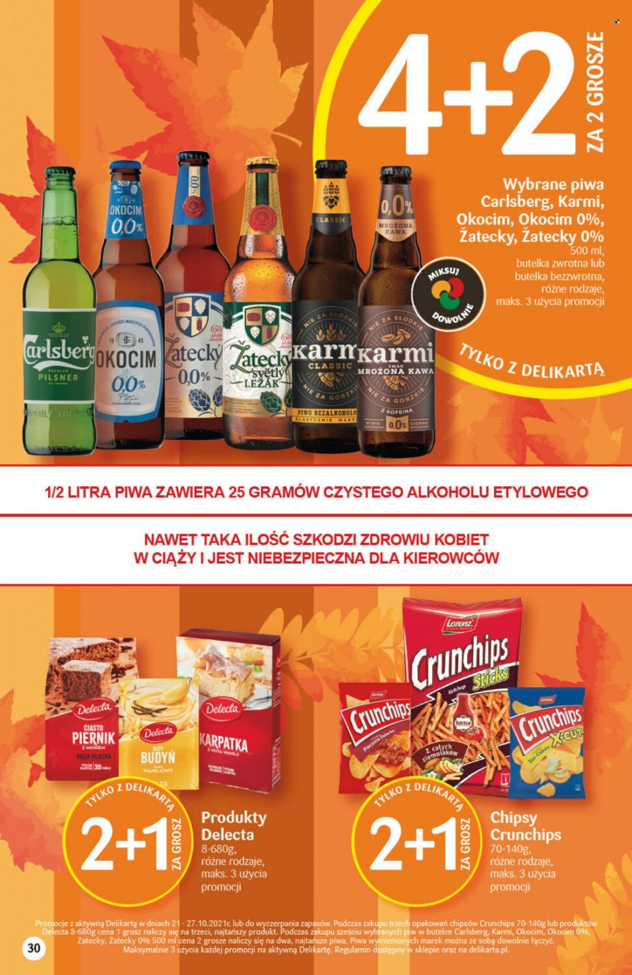 Gazetka Delikatesy Centrum - 21.10.2021 - 27.10.2021. Strona 30