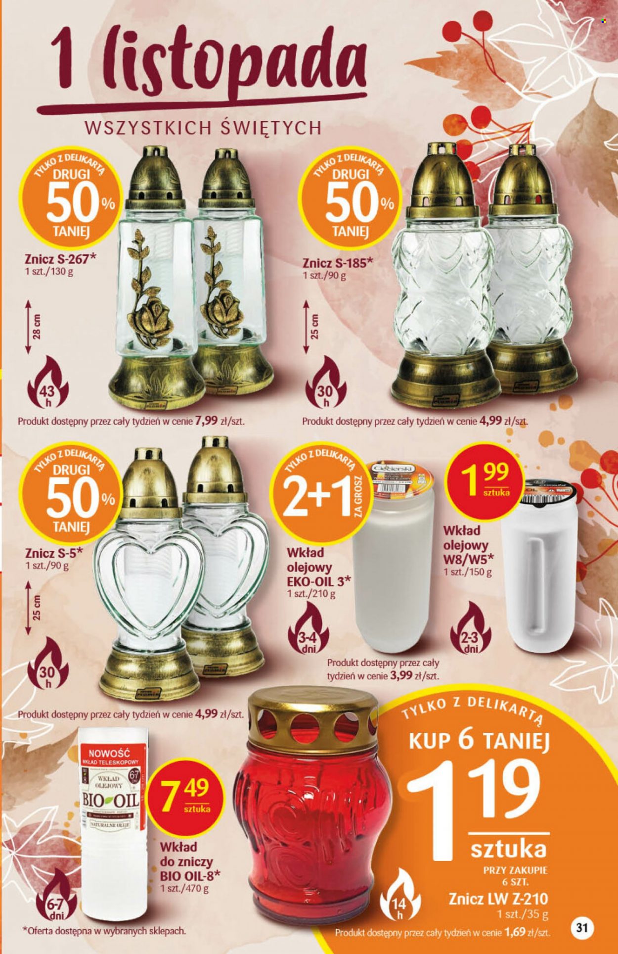 Gazetka Delikatesy Centrum - 21.10.2021 - 27.10.2021. Strona 31