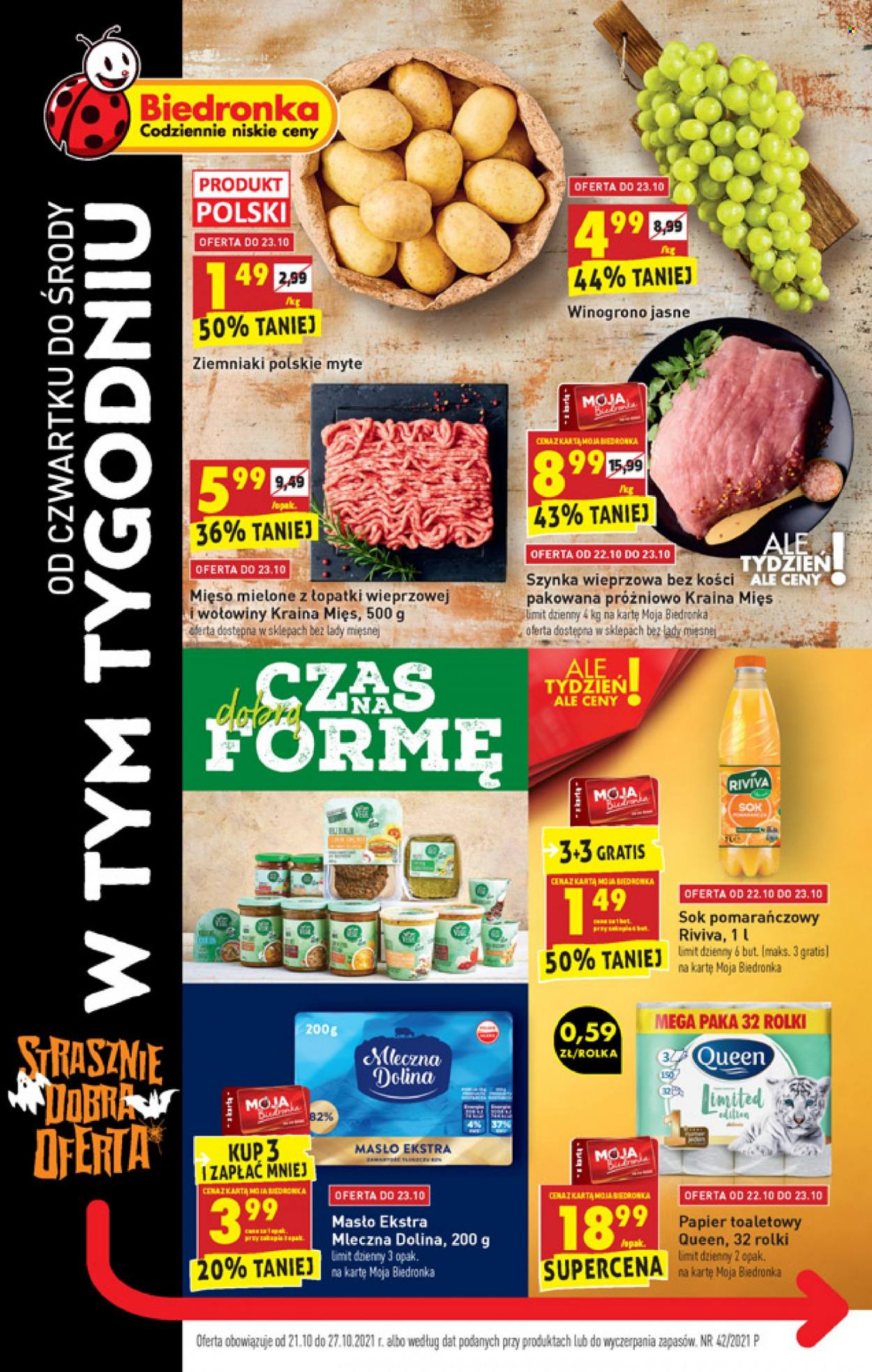 Gazetka Biedronka - 21.10.2021 - 27.10.2021. Strona 1
