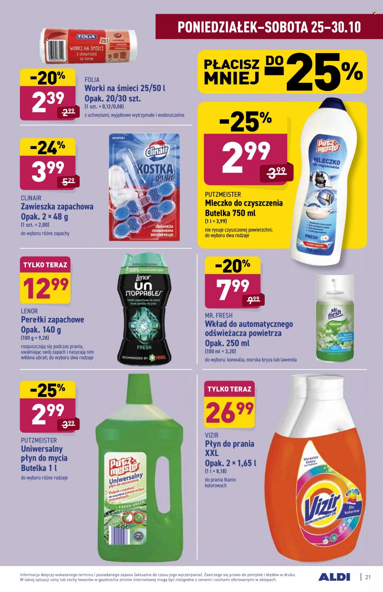 Gazetka ALDI - 25.10.2021 - 30.10.2021. Strona 21