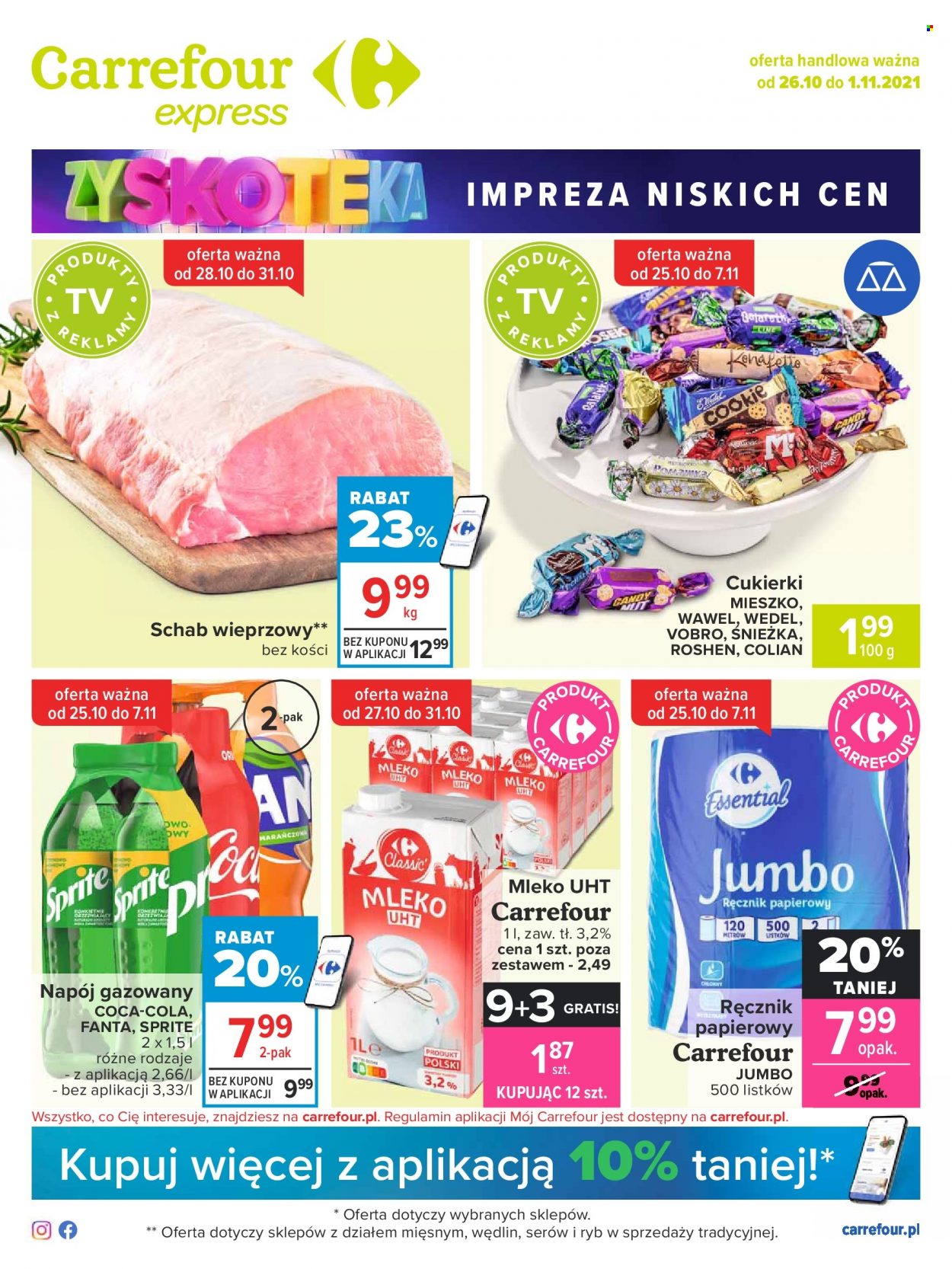 Gazetka Carrefour Express - 26.10.2021 - 1.11.2021. Strona 1