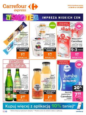 Gazetka Carrefour Express - 26.10.2021 - 1.11.2021.